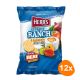 Herr's - Creamy Ranch & Habanero Ripple Potato Chips - 12x 170g