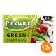 Pickwick - Green Tea Cranberry - 12x 20 Tea Bags
