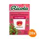Ricola - Cranberry Sugerfree - 20x 50g