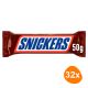 Snickers - Chocolate Bar (Single) - 32 Bars