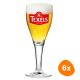 Texels - Beerglass on Foot 300ml - Set of 6