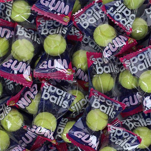 Fini - Tennis Balls Bubble Gum - 1kg