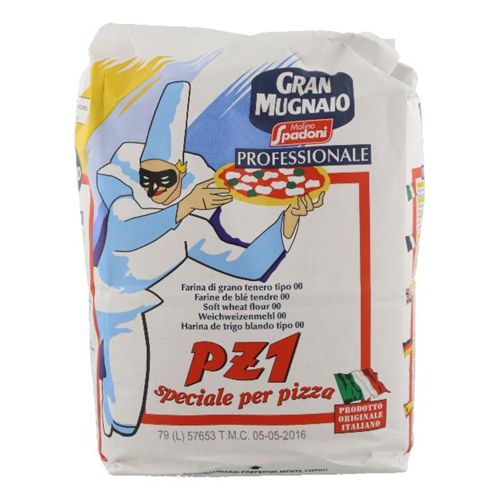 Farine de blé tendre 00 PZ4 - spéciale pizza - 5 kg - Molino