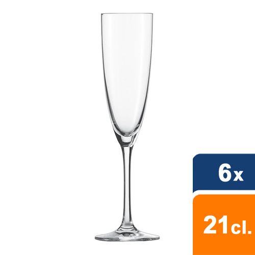 Schott Zwiesel Champagne Flutes Glasses Classico Crystal 7.1 oz x 6 Pack