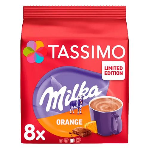 TASSIMO Milka Hot Chocolate 8 T Discs (Pack of 5, Total 40 T Discs) 40  Servings